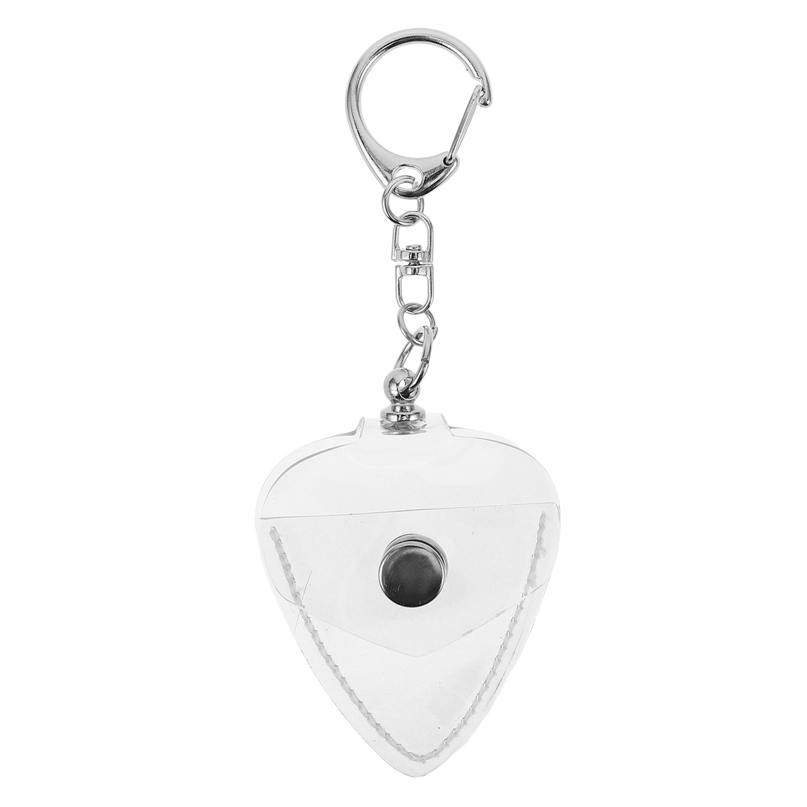 Travel Accessories Holder - Transparenter Gitarrenplektrum-Halter, leichtes, kompaktes Etui, Schlüsselanhänger,