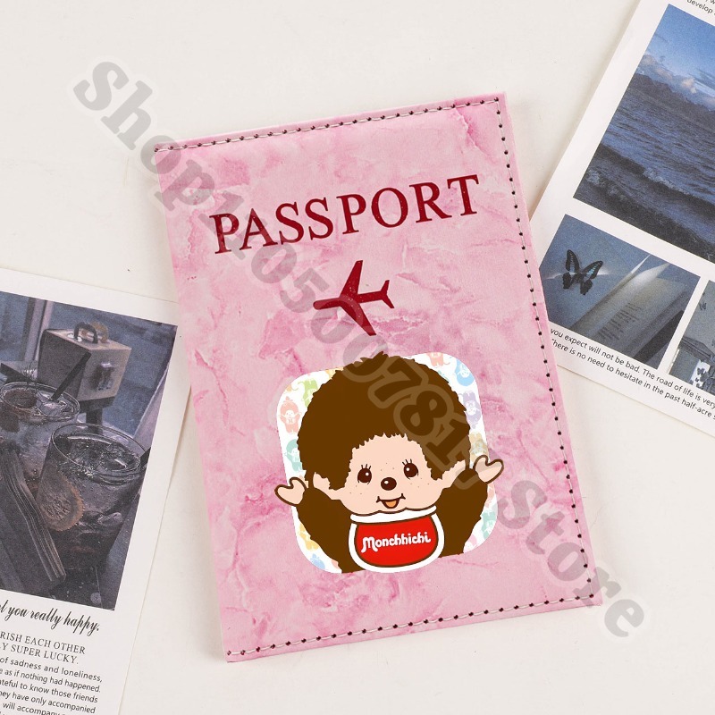 Travel Accessories With Kids - Niedliche Cartoon-Passhülle für Erwachsene und Kinder,