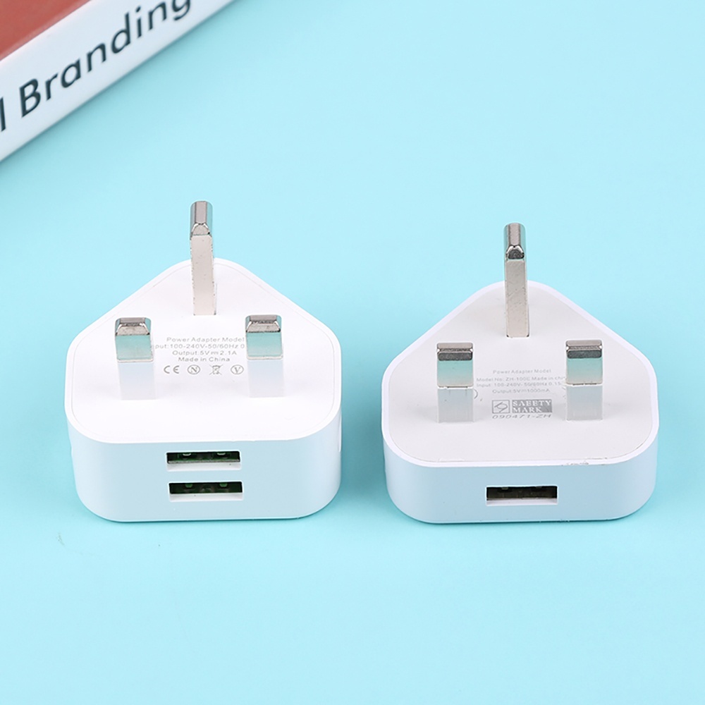 Xiaomi Travel Accessories - Universeller 3-Pin UK-Stecker mit 1/2 USB-Anschlüssen