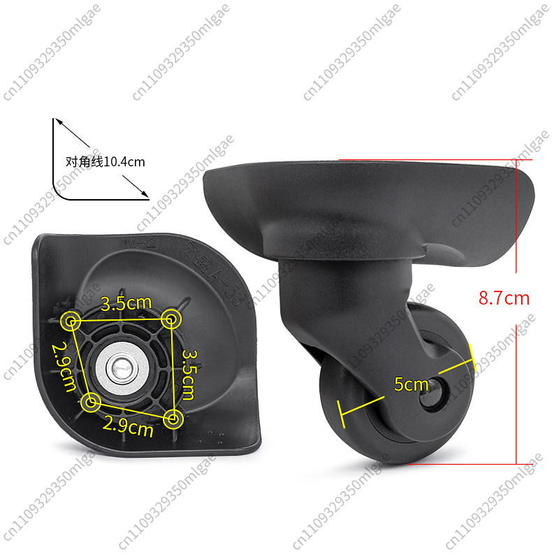Luggage Wheel Replacement - Für TS50 Universal-Rollen als Ersatz für