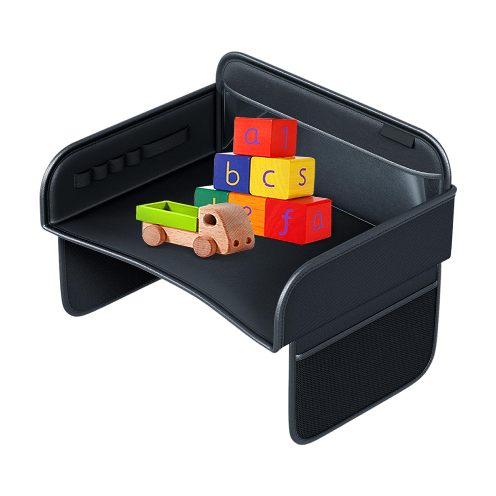 Travel Accessories With Kids - Kinder-Auto-Esstisch, universeller Auto-Sitz-Reisetisch, Rücksitz-Spielzeug-Organizer, Tischhalter für