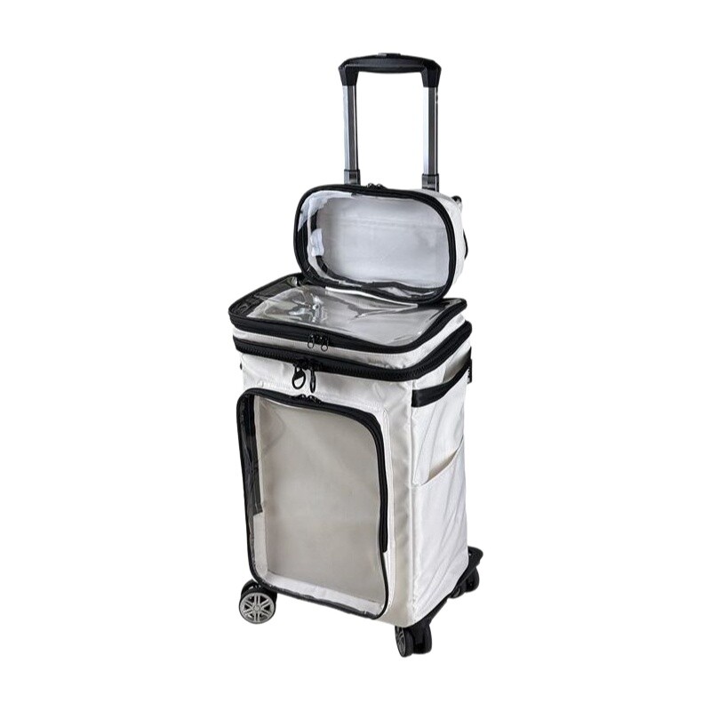 Luggage Wheel Replacement - Transparentes Cartoon-Gepäck im Harajuku-Stil, 50,8 cm,