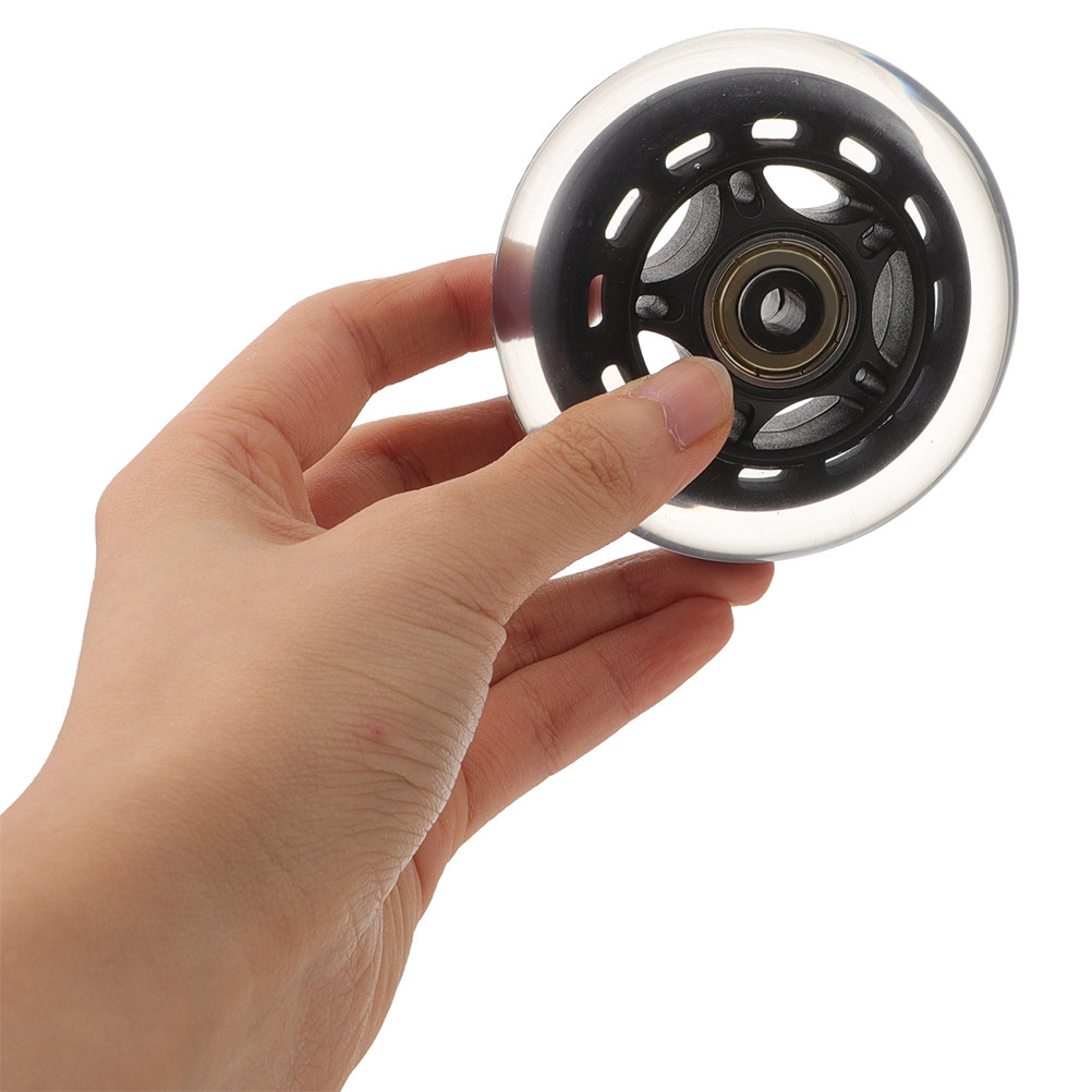 Luggage Wheel Replacement - 4 Stück transparente Ersatzräder für Gepäck,