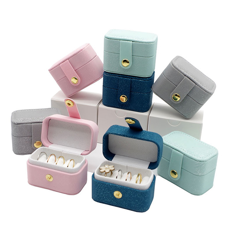 Travel Accessories Display - Tragbare Schmuckbox aus PU-Leder für Schreibtisch