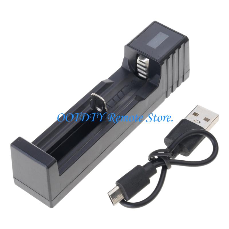 Travel Accessories Display - 18650-Akku-Ladeadapter, Bay, intelligenter Ladeadapter mit LED-Anzeige