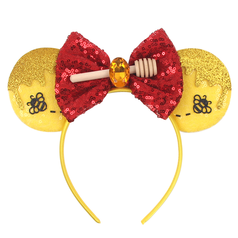 Travel Accessories With Kids - Winnie the Pooh Mausohren-Haarband, Beliebtes Cartoon-Charakter