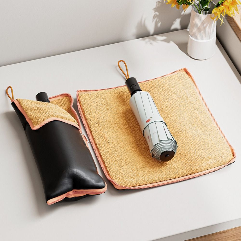 Travel Umbrella Compact - Absorbiert Wasser Nassschirme Tasche Wiederverwendbare tragbare