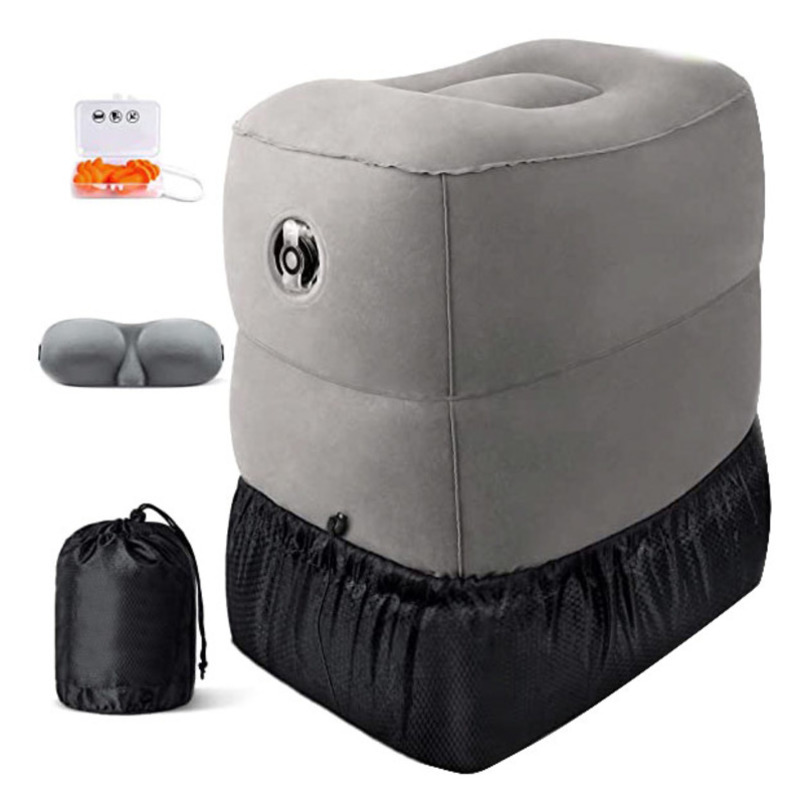 Travel Pillow Inflatable - Aufblasbare Fuß Rest Für Luft Reise