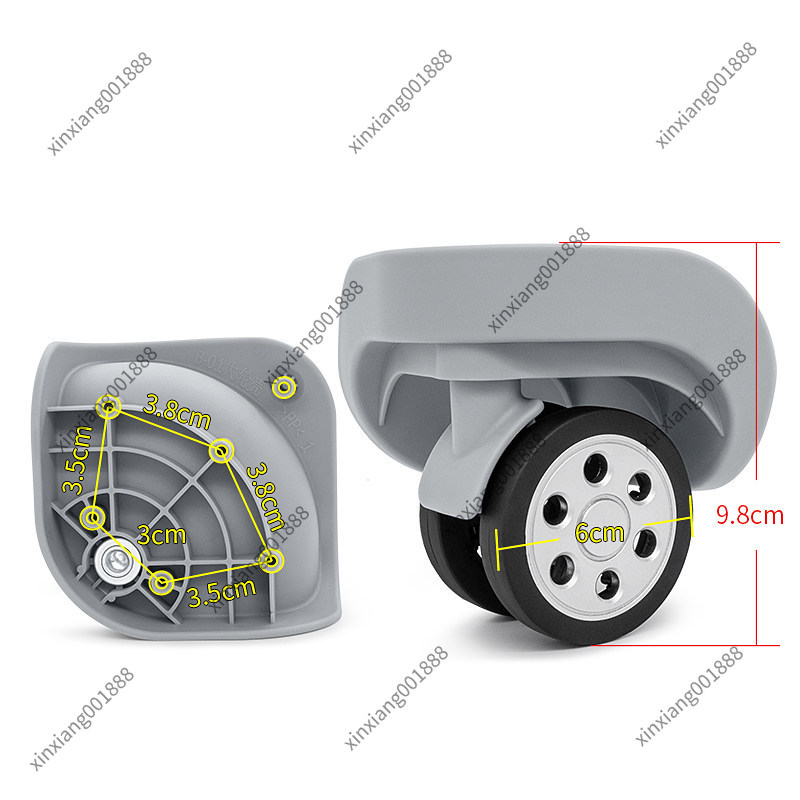 Für Lusidi Koffer Ersatzräder  – Luggage Wheel Replacement Bewertung und Preis