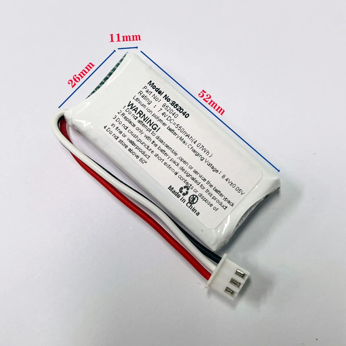 440mAh/550mAh 2S 7,4V 25C Lith – Xiaomi Travel Accessories Bewertung und Preis