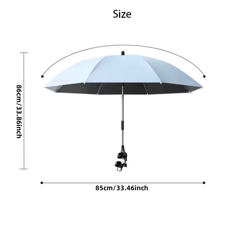 Auto-Sonnenschirm mit Klemmhal – Travel Umbrella Compact Bewertung und Preis