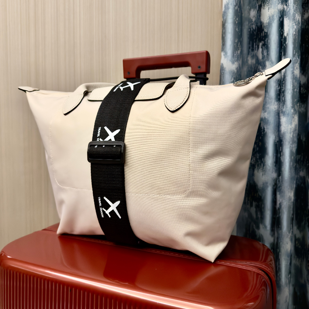 Bedruckter Nylon-Gepäckgurt fü – Travel Accessories On Plane Bewertung und Preis
