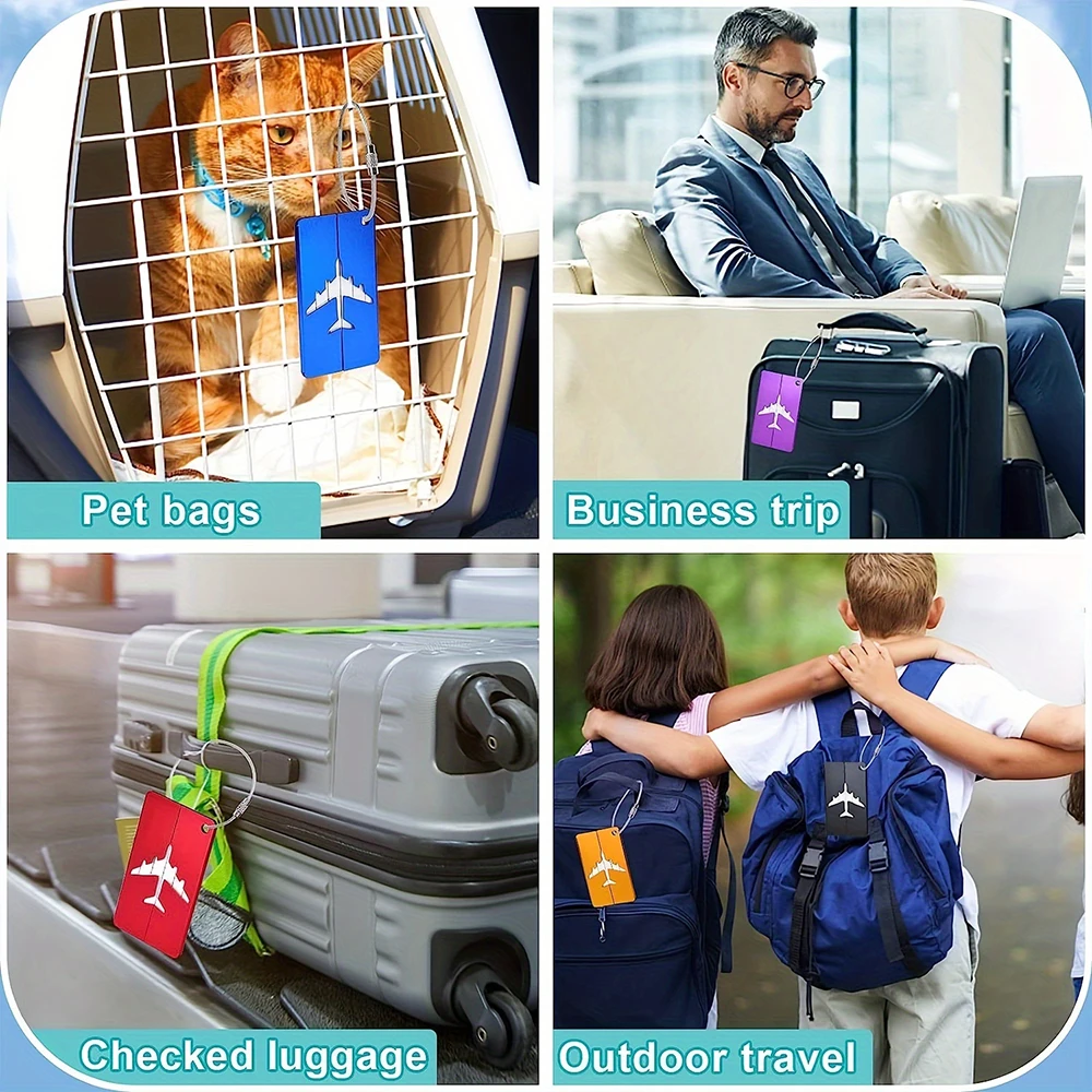 Reisegepäckanhänger aus Alumin – Travel Accessories On Plane Bewertung und Preis
