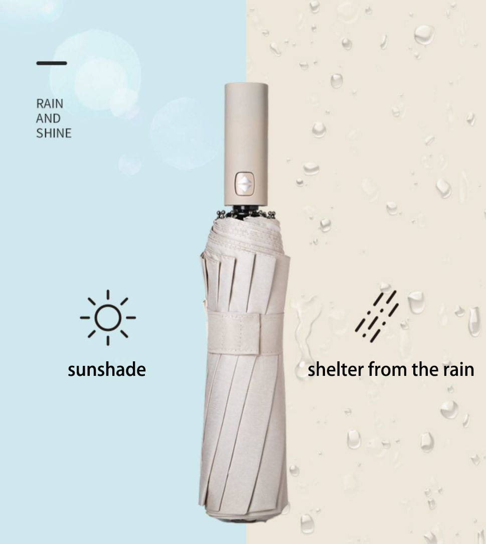 Verstärkter 24-Knochen-Regensc – Travel Umbrella Compact Bewertung und Preis