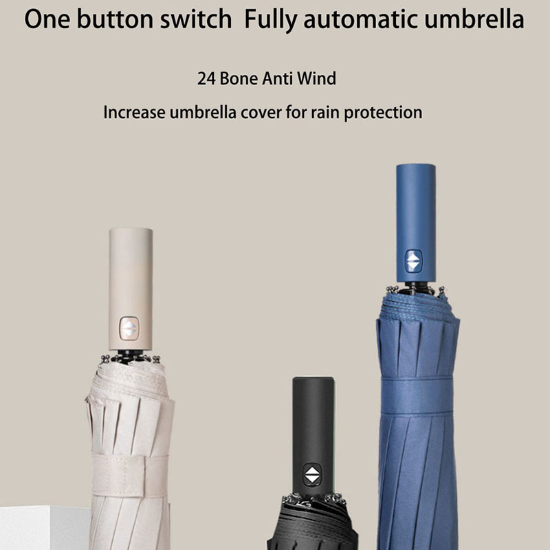 Verstärkter 24-Knochen-Regensc – Travel Umbrella Compact Bewertung und Preis