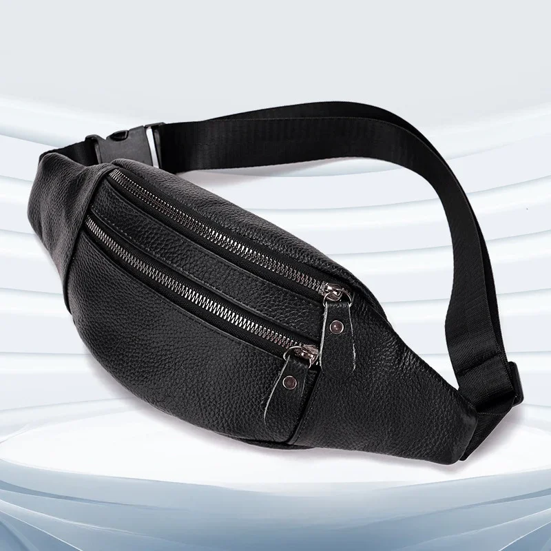 Herren-Gürteltasche aus echtem – Travel Accessories Tech Bewertung und Preis