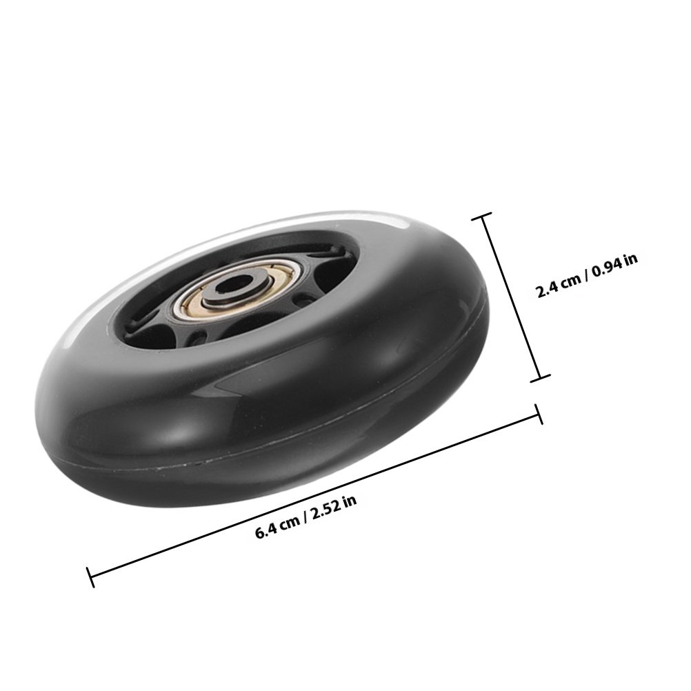 4 Stück transparente Ersatzräd – Luggage Wheel Replacement Bewertung und Preis