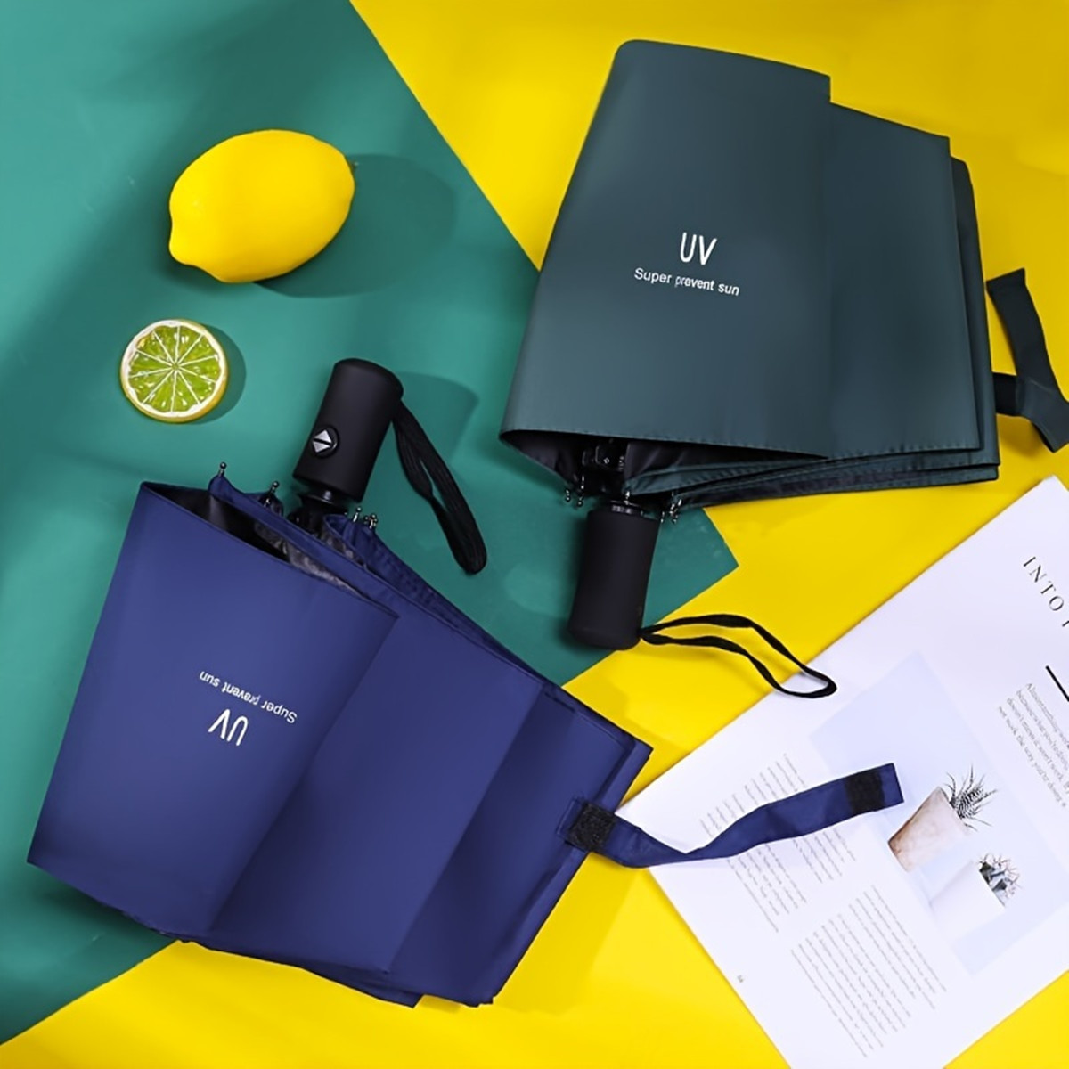 8-Rippen Extra Großer Einfarbi – Travel Umbrella Compact Bewertung und Preis