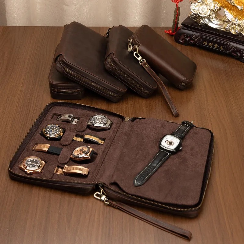 Leder-Uhrenaufbewahrungsbox Ro – Travel.Accessories News Bewertung und Preis