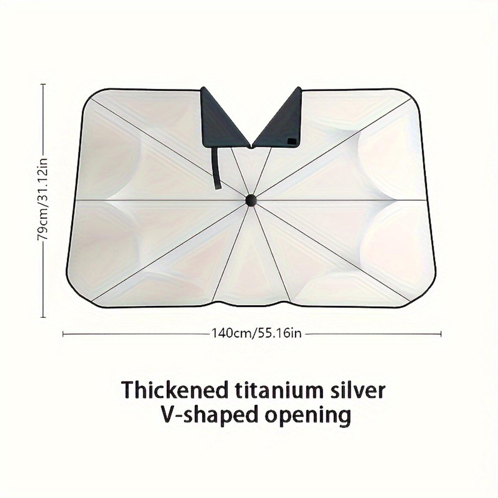 Tragbarer Auto-Sonnenschutz-Sc – Travel Umbrella Compact Bewertung und Preis