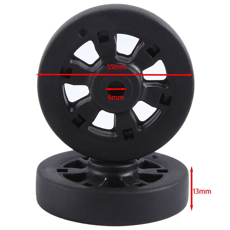 [NEWA64Z!】 55X13mm 2er-Set Ers – Luggage Wheel Replacement Bewertung und Preis
