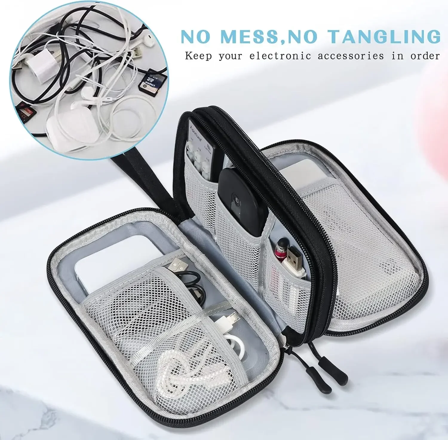 Reise-Kabeltasche Tragbare Dig – Travel Accessories Bag Bewertung und Preis