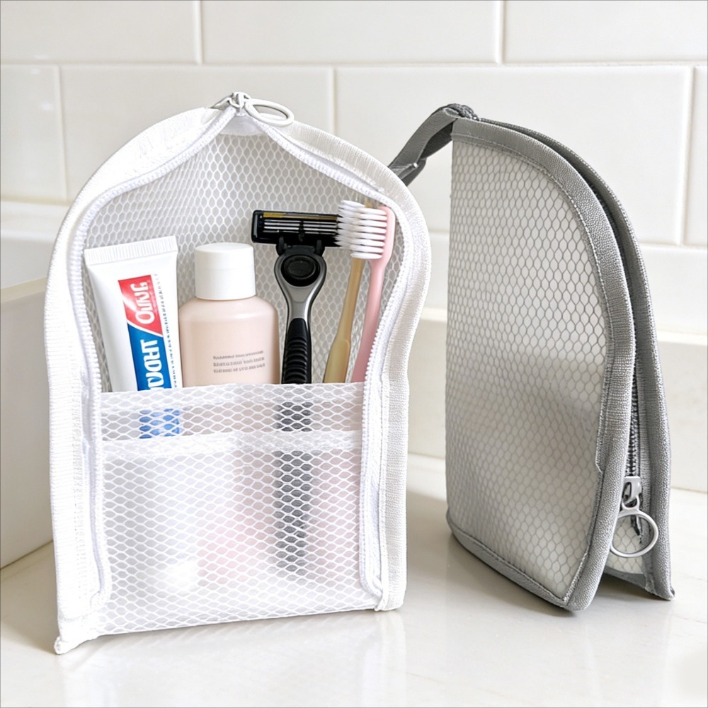 Netz-Kulturtasche, atmungsakti – Travel Accessories Bag Bewertung und Preis