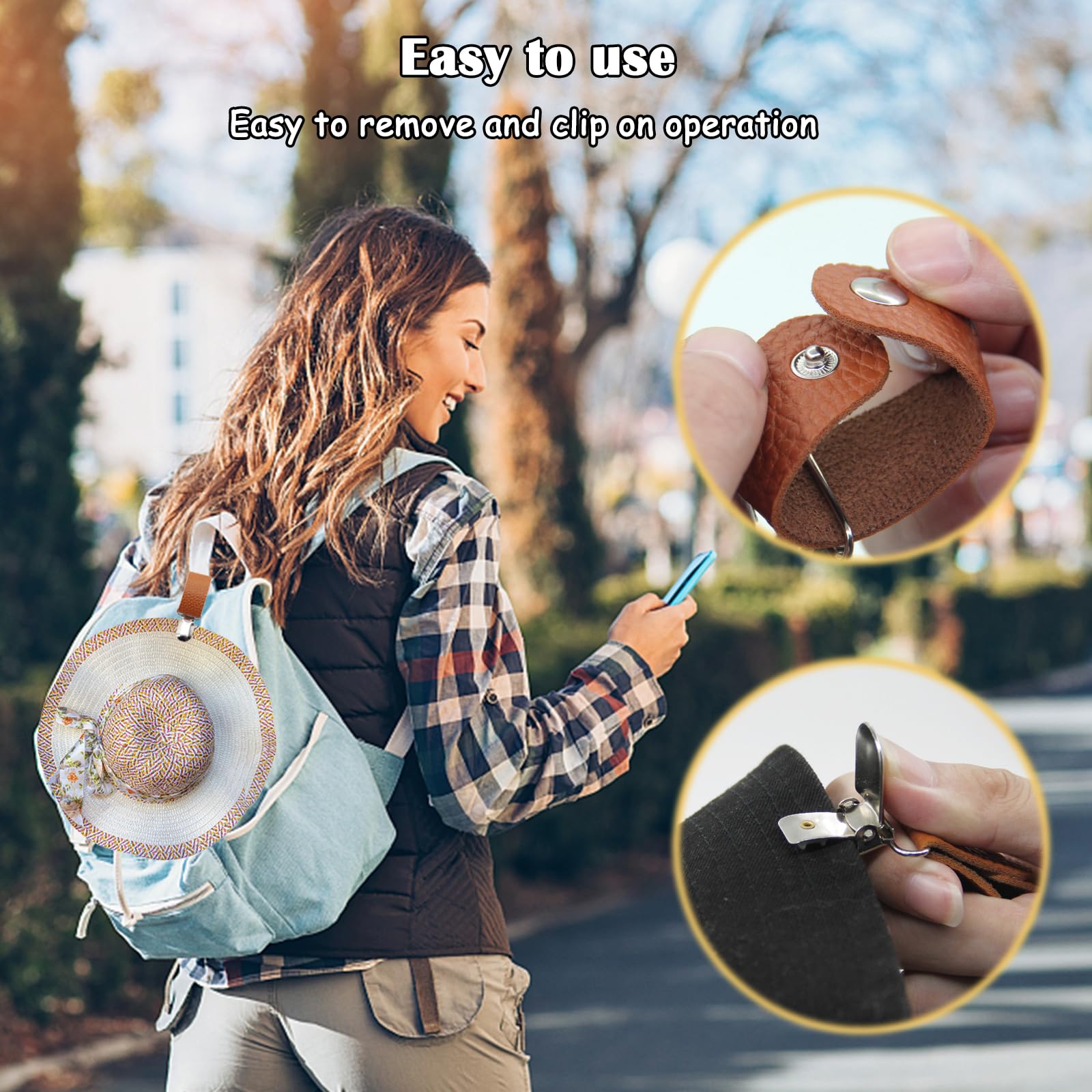 PU-Leder Hutclip für Reisen zu – Travel Accessories Holder Bewertung und Preis