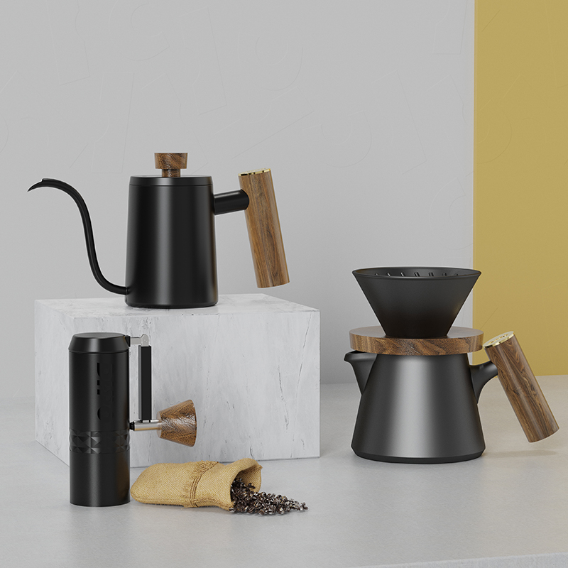 DHPO Luxus-Kaffeeset mit doppe – Portable Travel Kettle Bewertung und Preis