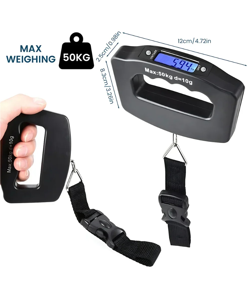 50 kg Digitale Gepäckwaage Tra – Travel Accessories Display Bewertung und Preis