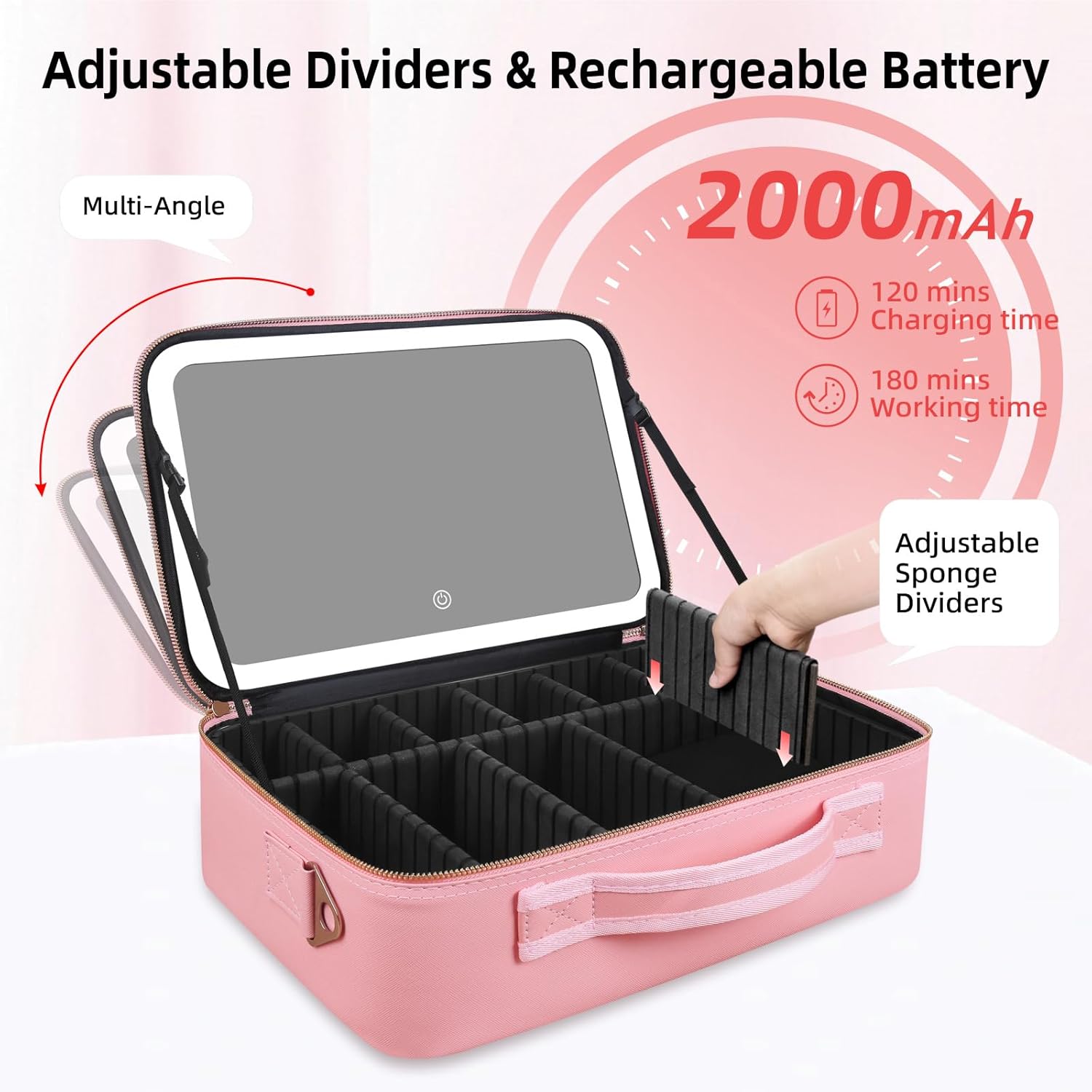 Große Kosmetiktasche 15''X11'' – Travel Accessories Bag Bewertung und Preis