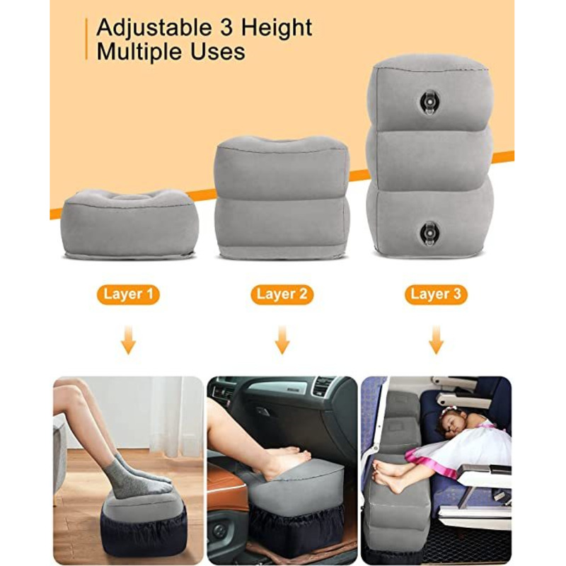 Aufblasbare Fuß Rest Für Luft  – Travel Pillow Inflatable Bewertung und Preis